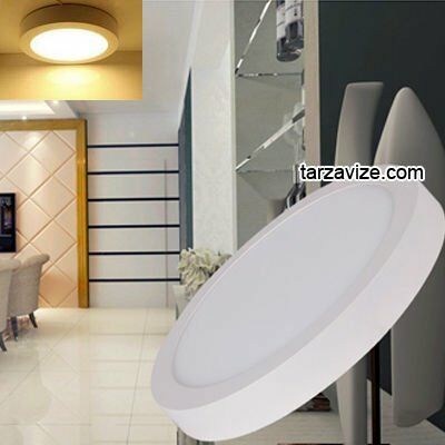 Yuvarlak Led Panel Armatür