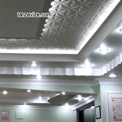 Tarzavize TR3057 Sıva Altı Dekoratif Porselen Led Spot Armatür Beyaz-Günışığı Işık