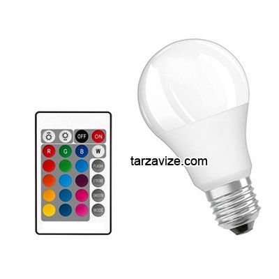 Marketcik 10W Uzaktan Kumandalı RGB Led Ampul