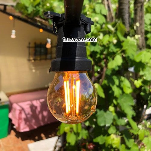 Edison Dekoratif Led Rustik Top Ampul 6 Watt E27 Duy, Top Ampul Modeli