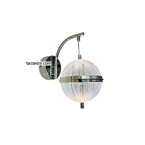 Tarzavize Havana Dekoratif Krom Led Duvar Aplik