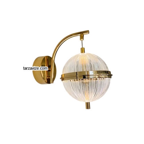 Tarzavize Havana Dekoratif Gold Led Duvar Aplik