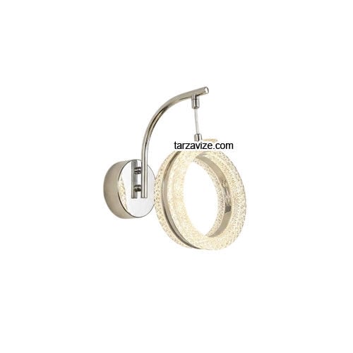 Tarzavize Side Dekoratif Krom Led Duvar Aplik
