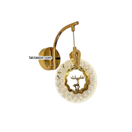 Tarzavize Alaska Dekoratif Gold Led Duvar Aplik