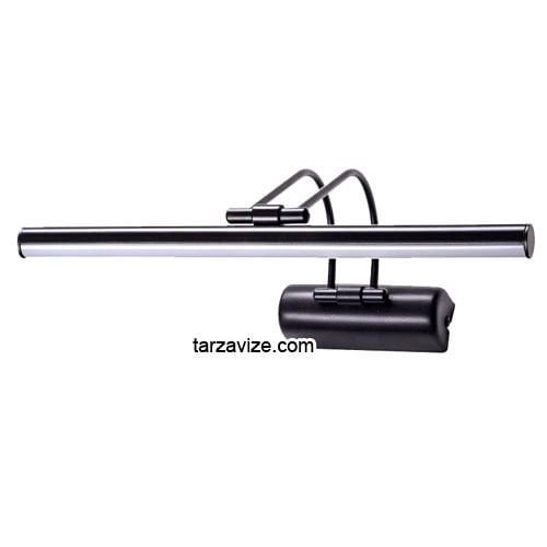 Tarzavize 6 Watt Siyah Led Duvar Resim Tablo Flüt Aplik Günışığı Işık