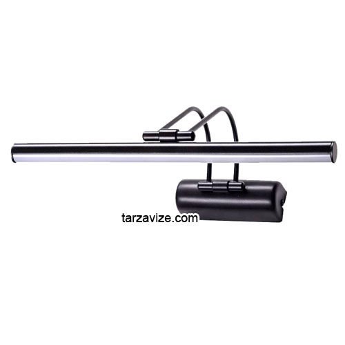 Tarzavize 6 Watt Siyah Led Duvar Resim Tablo Flüt Aplik Günışığı Işık
