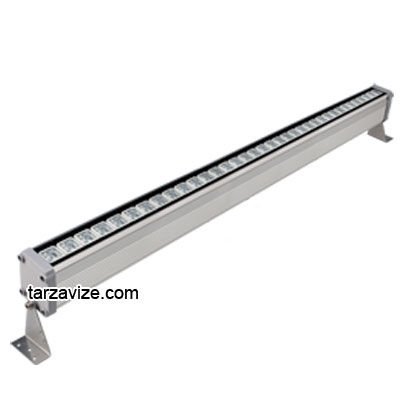 Tarzavize Amber Wallwasher Led Aydınlatma 100cm 36 Watt