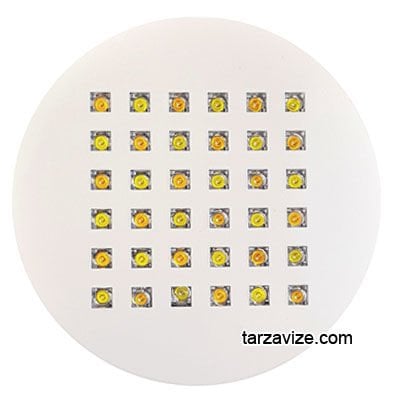 Tarzavize 54 Watt Yuvarlak Kuyumcu Vitrin Led Aydınlatma Günışığı Işık