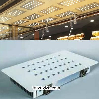 Marketcik 54 Watt Dikdörtgen Kuyumcu Vitrin Led Aydınlatma Günışığı Işık