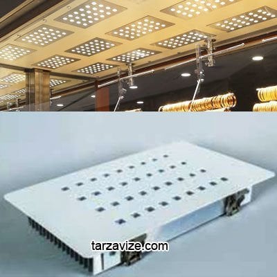 Tarzavize 18 Watt Dikdörtgen Kuyumcu Vitrin Led Aydınlatma Günışığı Işık