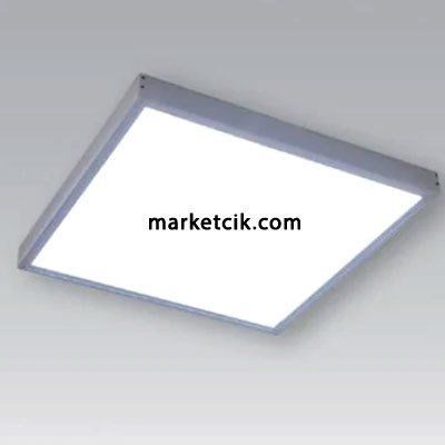 Pelsan Tio 110909 18W 30x30 Sıva Üstü LED Panel Beyaz Işık - 10'lu Paket Beyaz Işık