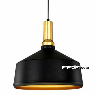 Cata CT-8202 Siyah Tekli Retro Modern Tarz Avize