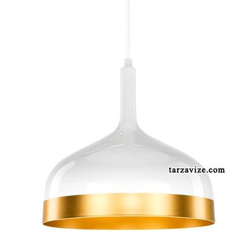 Cata CT-8203 Dekoratif Beyaz Tekli Retro Modern Sarkıt Tarz Avize