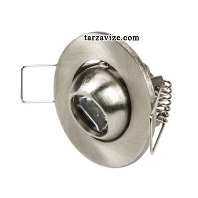 Tarzavize 1 Watt Manda Gözü Led Spot Armatür Beyaz Işık