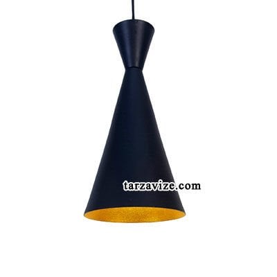 Cata CT-8212 Dekoratif Siyah Tekli Retro Modern Sarkıt Tarz Avize