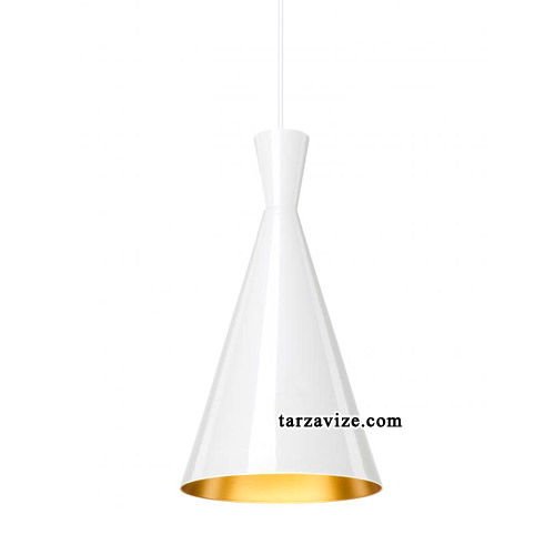 Cata CT-8215 Beyaz Tekli Retro Modern Tarz Avize