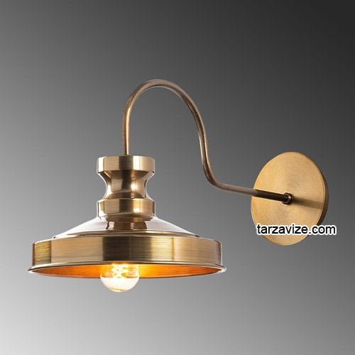 Tarzavize TRZ213-206-2 Dekoratif Eskitme Retro Tarz Duvar Aplik