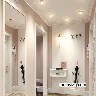 Cata CT-6569 Menekşe Sıva Altı Dekoratif Kristal Cam Led Spot Armatür Beyaz-Günışığı Işık