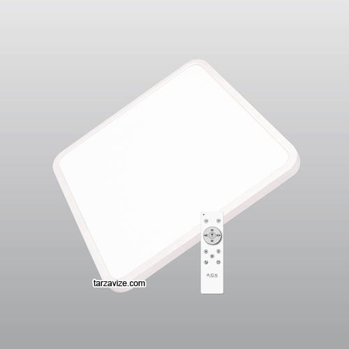 Ack 54Watt Sıva Üstü CCT Led Panel Armatür Uzaktan Kumandalı