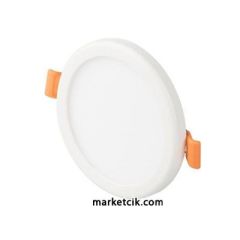 Cata CT-5645 6 Watt Sıva Altı Yuvarlak Slim Led Panel Armatür Günışığı-Beyaz Işık Ayarlanabilir Montajlı Gün ışığı