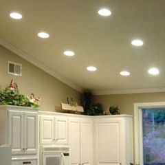 Cata CT-5646 9 Watt Sıva Altı Yuvarlak Slim Led Panel Armatür Günışığı-Beyaz Işık Ayarlanabilir Montajlı Beyaz