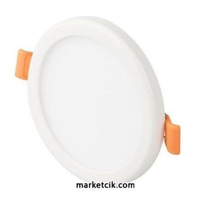 Cata CT-5648 20 Watt Sıva Altı Yuvarlak Slim Led Panel Armatür Günışığı-Beyaz Işık Ayarlanabilir Montajlı Gün ışığı