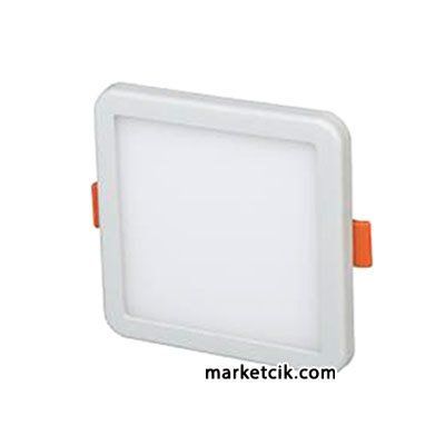 Cata CT-5655 6 Watt Sıva Altı Kare Slim Led Panel Armatür Günışığı-Beyaz Işık Ayarlanabilir Montajlı Beyaz