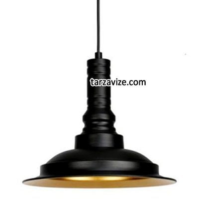 Cata CT-8105 Siyah Tekli Retro Modern Tarz Avize