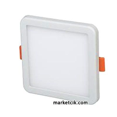 Cata CT-5658 20 Watt Sıva Altı Kare Slim Led Panel Armatür Günışığı-Beyaz Işık Ayarlanabilir Montajlı Gün ışığı