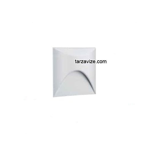 Tarzavize Beyaz Kasa Koridor Merdiven Led Aydınlatma Armatürü TRZ9076