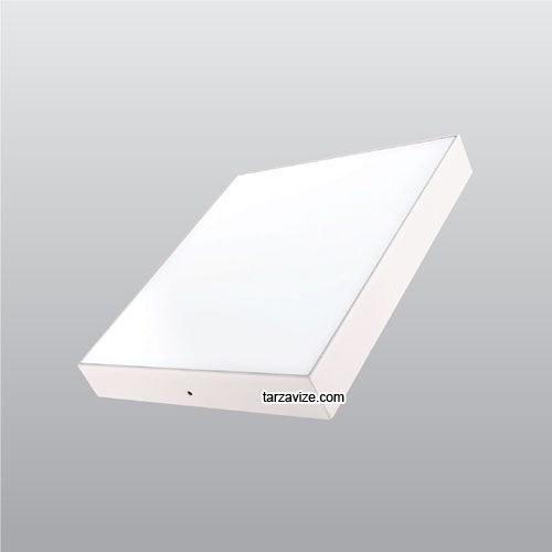 Ack 24 Watt Sıva Üstü Kare Beyaz Kasa Led Panel Armatür