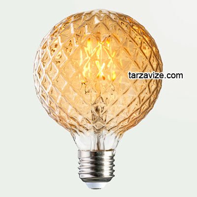 Horoz Rustik Twist G125 6 Watt Led Rustik Glop Ampul