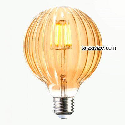 Horoz Rustik Meridian G125 6 Watt Led Rustik Glop Ampul