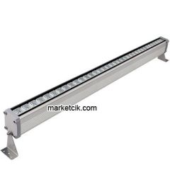 Marketcik 100cm 36 Watt Led Wallwasher Duvar Boyama Aydınlatma Armatürü, Beyaz-Günışığı-Mavi-Kırmızı-Yeşil-Amber-RGB Işık Kırmızı