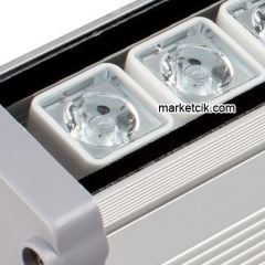 Marketcik 35cm 12 Watt Led Wallwasher Duvar Boyama Aydınlatma Armatürü, Beyaz-Günışığı-Mavi-Kırmızı-Yeşil-Amber-RGB Işık Mavi