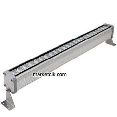Marketcik 70cm 24 Watt Led Wallwasher Duvar Boyama Aydınlatma Armatürü, Beyaz-Günışığı-Mavi-Kırmızı-Yeşil-Amber-RGB Işık Mavi
