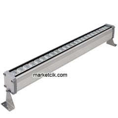 Marketcik 70cm 24 Watt Led Wallwasher Duvar Boyama Aydınlatma Armatürü, Beyaz-Günışığı-Mavi-Kırmızı-Yeşil-Amber-RGB Işık Yeşil