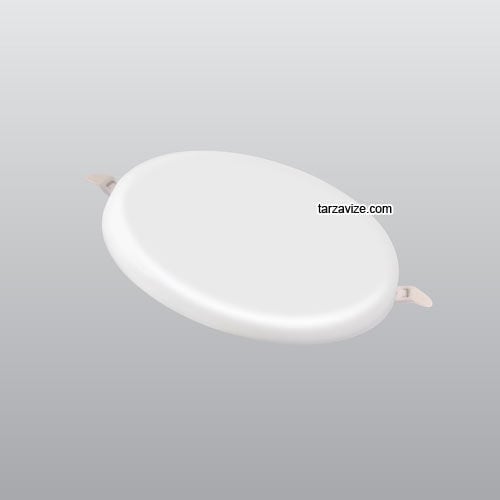 Ack 36 Watt Sıva Altı Yuvarlak Çerçevesiz Led Panel Armatür