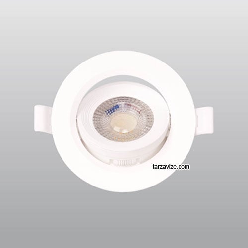 Ack 6 Watt Sıva Altı Yuvarlak Beyaz Kasa CCT Led Panel Armatür