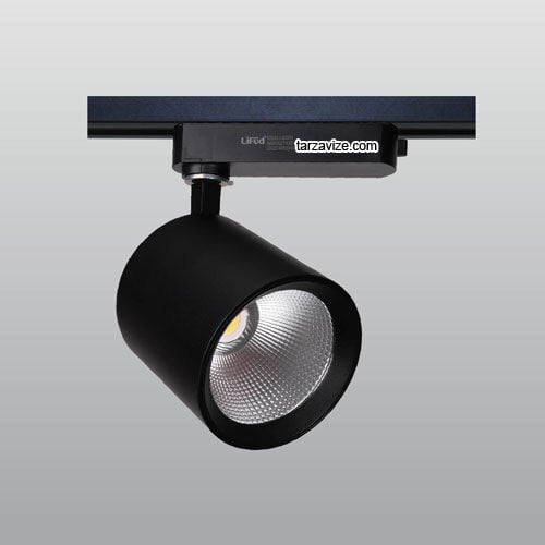 Ack 30 Watt Siyah Kasa Led Ray Spot Armatür