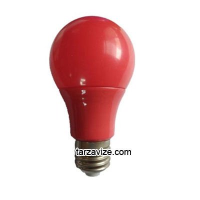 Tarzavize Renkli Led Ampul Kırmızı 10 Watt E27 Duy