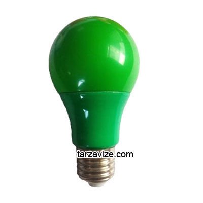 Marketcik Renkli Led Ampul Yeşil 10 Watt E27 Duy