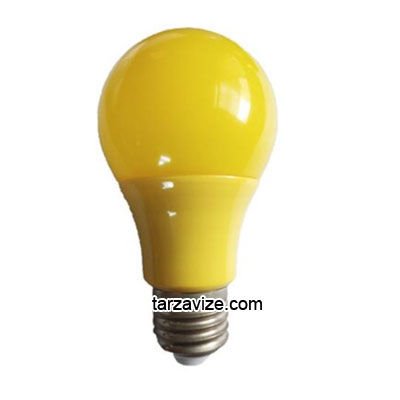 Marketcik Renkli Led Ampul Sarı 10 Watt E27 Duy
