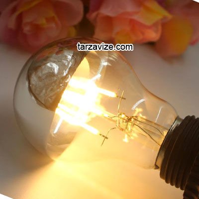 Marketcik Dekoratif 4 Watt E27 Duy Led Krom Aynalı Ampul
