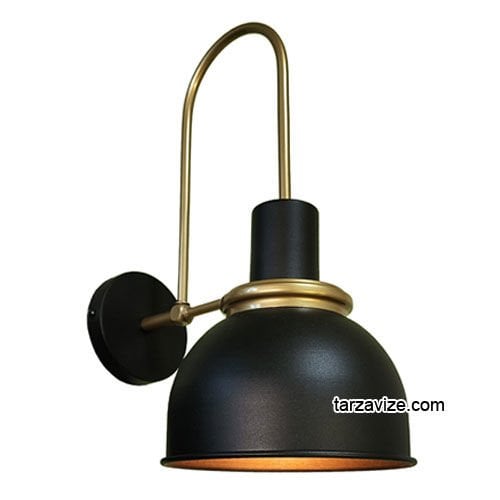 Tarz Avize TAP35 Dekoratif Siyah Retro Modern Duvar Aplik