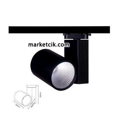 Marketcik 30 Watt Led Ray Spot Armatür Beyaz ve Günışığı Işık Osram-Samsung Led Gün ışığı