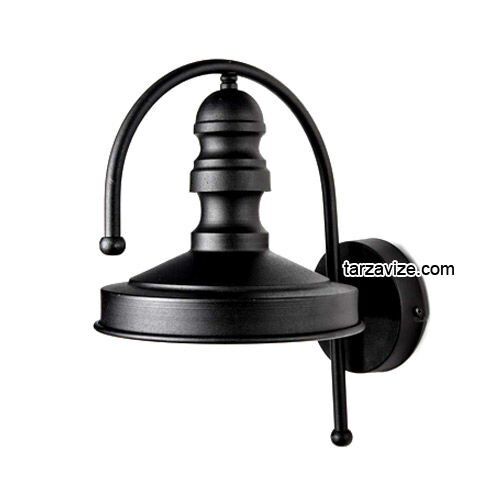 Tarz Avize TRTA102 Dekoratif Siyah Retro Modern Duvar Aplik