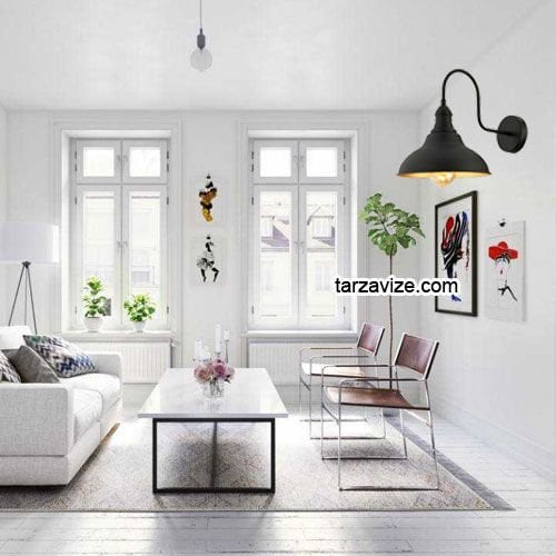 Tarz Avize TRTA101 Dekoratif Siyah Retro Modern Duvar Aplik