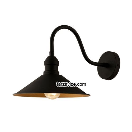 Tarz Avize TRTA102 Dekoratif Siyah Retro Modern Duvar Aplik