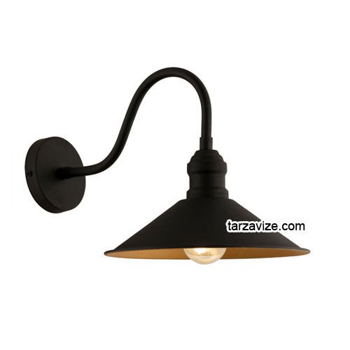 Tarz Avize TRTA102 Dekoratif Siyah Retro Modern Duvar Aplik